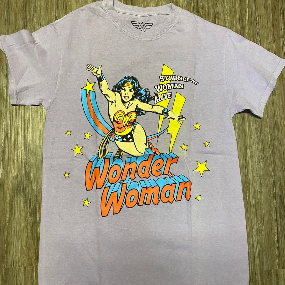 Wonder Woman Lilac shirt